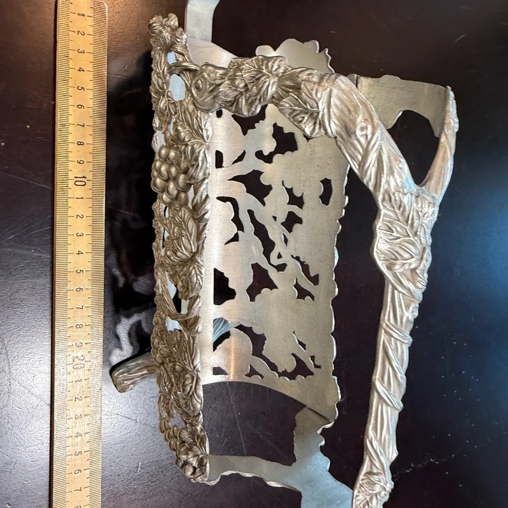 Largentiere of Italy silver‎ plate wine bottle holder Adjustable